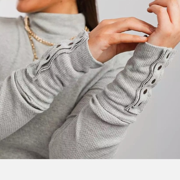 “WE THE FREE” Free People Freya Thermal Top - Picture 4 of 9